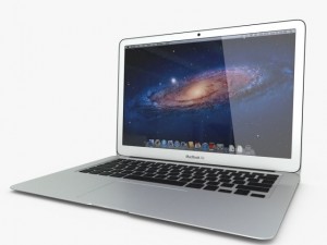 apple macbook air 11 inch 2012 Modelo 3D