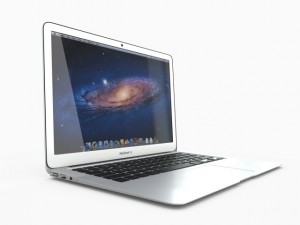 apple macbook air 11 inch 2012 Modelo 3D