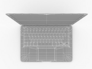 apple macbook air 11 inch 2012 Modelo 3D