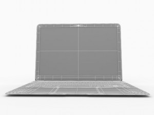 apple macbook air 11 inch 2012 Modelo 3D