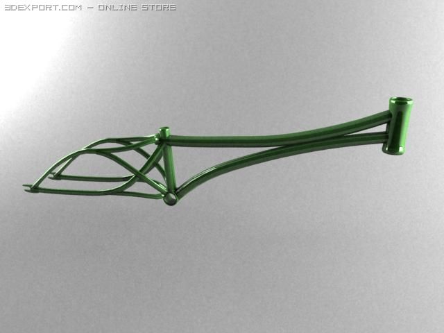 bmx frame Modelo 3D .c4d .max .obj .3ds .fbx .stl .blend 