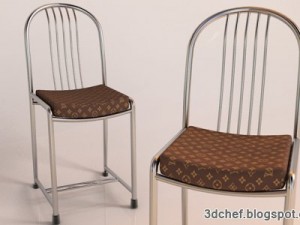 dining chair 3D-Modell