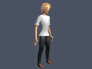 kid 3D Model