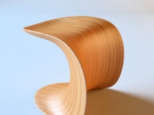 leaf stool Model 3D