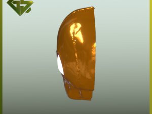 The Legendary Character Blitzcranks Mask from the Massive Robot Game A Captivating Piece of the Ga Modelo de Impressão 3D