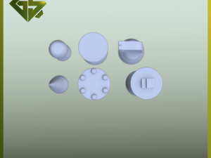 Modern Chess Set 3D प्रिंट मॉडल