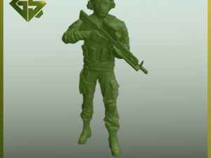 Turkish Special Forces Soldier Modelo de impresión 3D