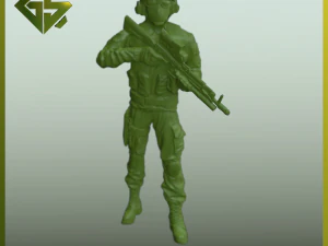 Turkish Special Forces Soldier 3D Print Model