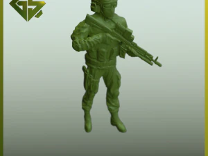 Turkish Special Forces Soldier 3D Print Model