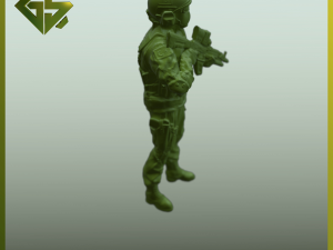 Turkish Special Forces Soldier Model do druku 3D