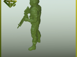 Turkish Special Forces Soldier Model do druku 3D