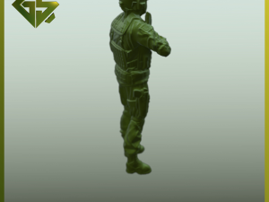 Turkish Special Forces Soldier Model do druku 3D