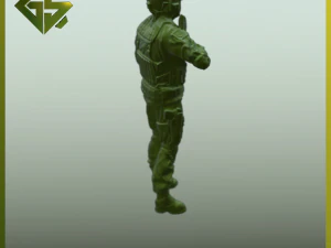 Turkish Special Forces Soldier 3D Print Model