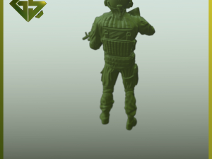 Turkish Special Forces Soldier Model do druku 3D