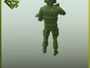Turkish Special Forces Soldier 3D Print Model