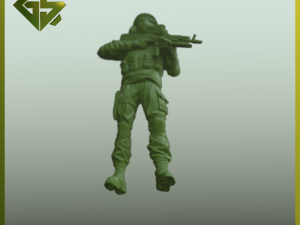 Turkish Special Forces Soldier Model do druku 3D