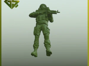 Turkish Special Forces Soldier 3D Print Model