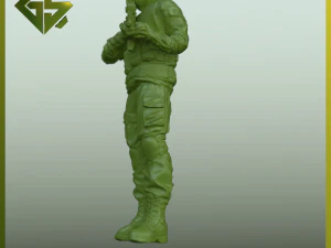 Turkish Special Forces Soldier 3D Print Model