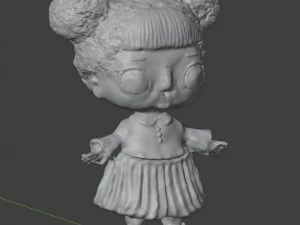 3D LOL Doll Toy Model 3D Print Model