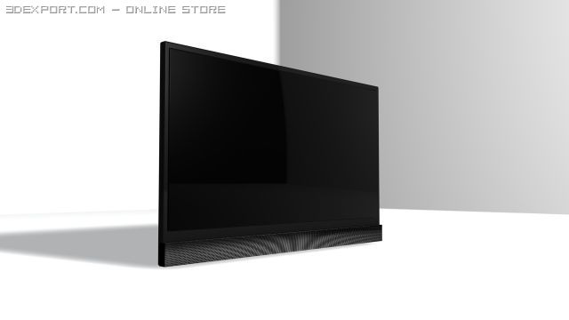 lcd tv Modelo 3D .c4d .max .obj .3ds .fbx .stl .blend 