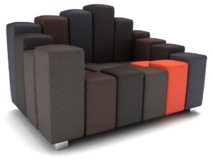armchair dolorez Modello 3D