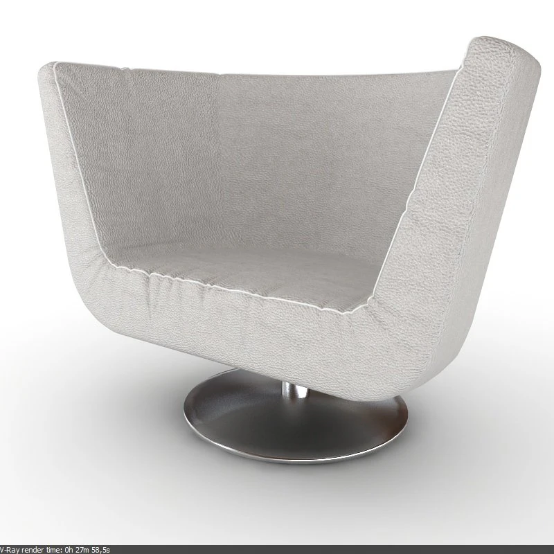 armchair joe 3D Model .c4d .max .obj .3ds .fbx .stl .blend