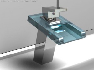 bathroom sink faucet 3D Модель