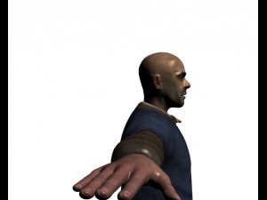 medieval citzen Modelo 3D