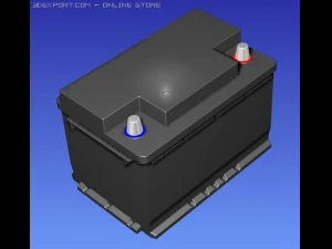 battery 3D Model
