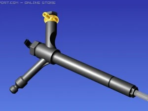 柴油喷油器 3D 模型