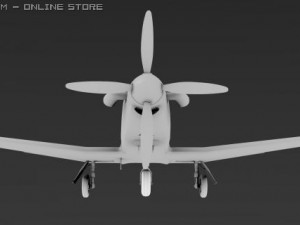 pilatus pc9 3D मॉडल