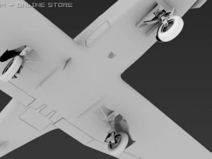 pilatus pc9 3D Model