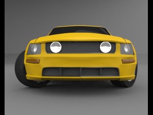 ford mustang gt 2005 Modello 3D