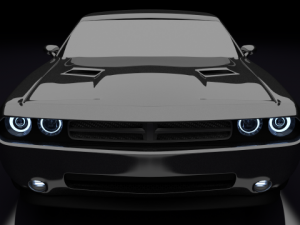 dodge challenger 2008 Modello 3D