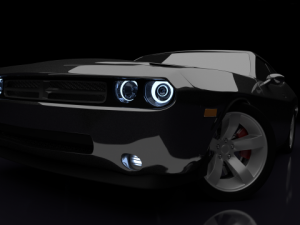 dodge challenger 2008 Model 3D