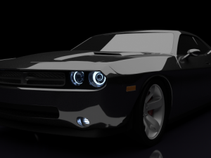 dodge challenger 2008 Model 3D