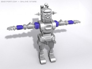 robo Modello 3D