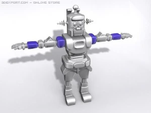 机器人 3D 模型