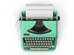 typewriter Model 3D