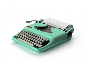 typewriter Modello 3D