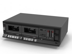 tape recorder nota-220 Modelo 3D