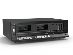 tape recorder nota-220 Modelo 3D