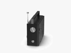radio vef 202 3D Model