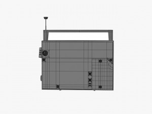 radio vef 202 3D Модель