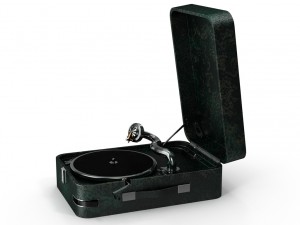 portable gramophone 3D मॉडल