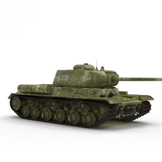 is-1 tank 3D मॉडल .c4d .max .obj .3ds .fbx .stl .blend 