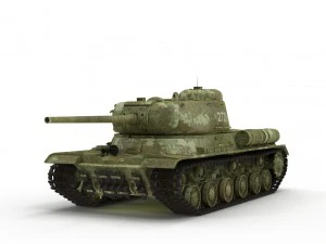 is-1 tank 3D Model