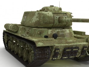 is-1 tank 3D मॉडल