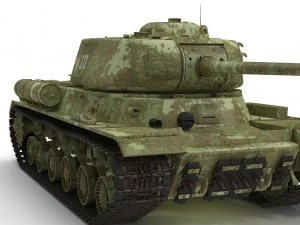 is-1 tank 3D Model