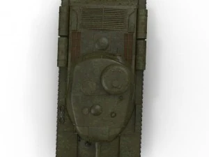 is-1 tank 3D Model